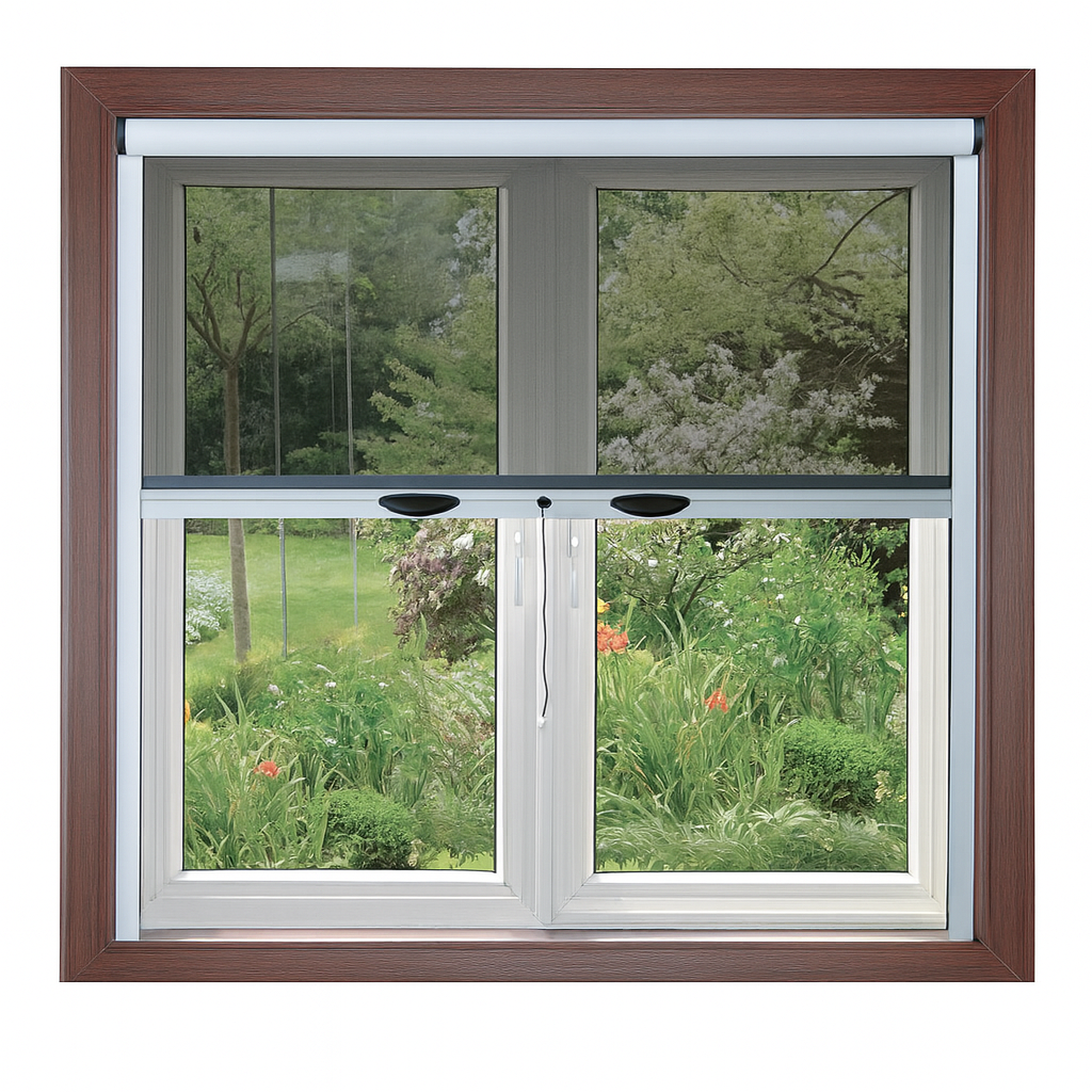 ZANZARIERA IN KIT FINESTRA C/FRENO 80X160 BIANCO