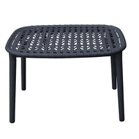 Tavolino Positano polipropilene - Arredo Esterno Colore: Antracite