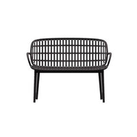 Divano Positano Bamboo polipropilene - Arredo Esterno Colore: Antracite