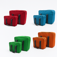 Kit 2 Borse Termiche 24LT 7LT Pratiche Salvaspazio Resistenti, Celeste