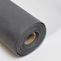 RETE ZANZARIERA FIBRA DI VETRO GRIGIA 18X16 ALTEZZA CM. 120 ROTOLO 30 MT.