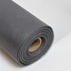 RETE ZANZARIERA FIBRA DI VETRO GRIGIA 18X16 ALTEZZA CM. 150 ROTOLO 30 MT.