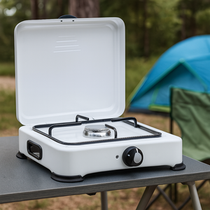 FORNELLO A GAS 1 FUOCO CON COPERCHIO – CAMPING MULTIFIRE 1 – 1,5 kW