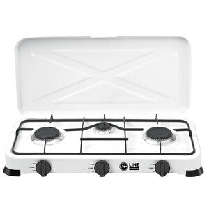 FORNELLO A GAS GPL 3 FUOCHI – 1/2,2/2,2 kW