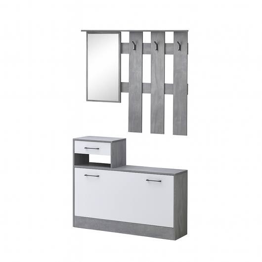 MOBILE INGRESSO RUDOLF BIANCO/CEMENTO CM.100X180H