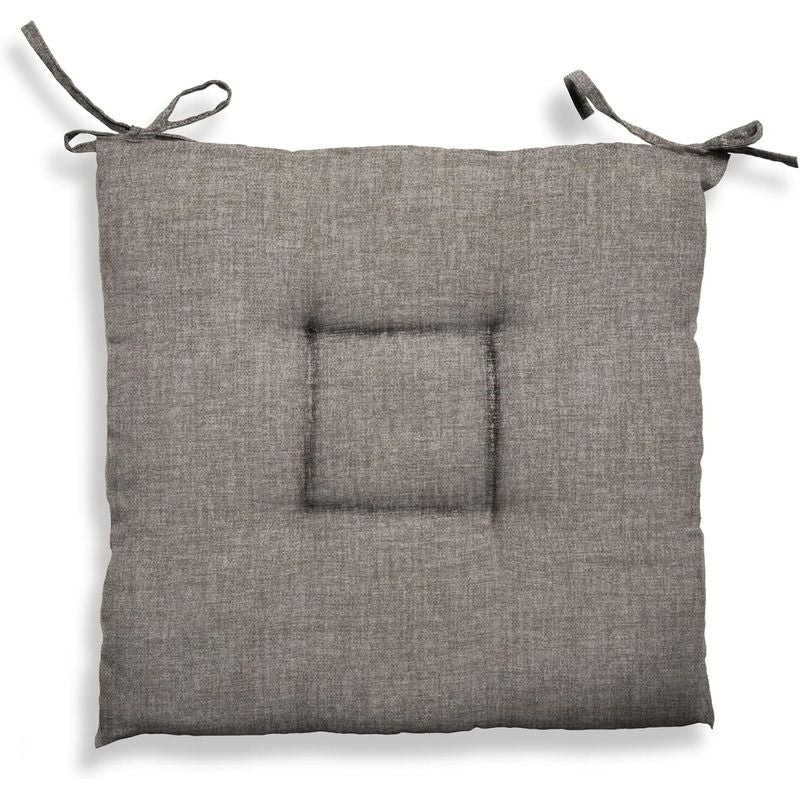 Set da 4 cuscini Creta per sedie - La Dea Sedia Colore: Grigio