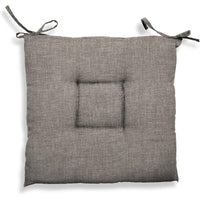 Set da 4 cuscini Creta per sedie - La Dea Sedia Colore: Grigio