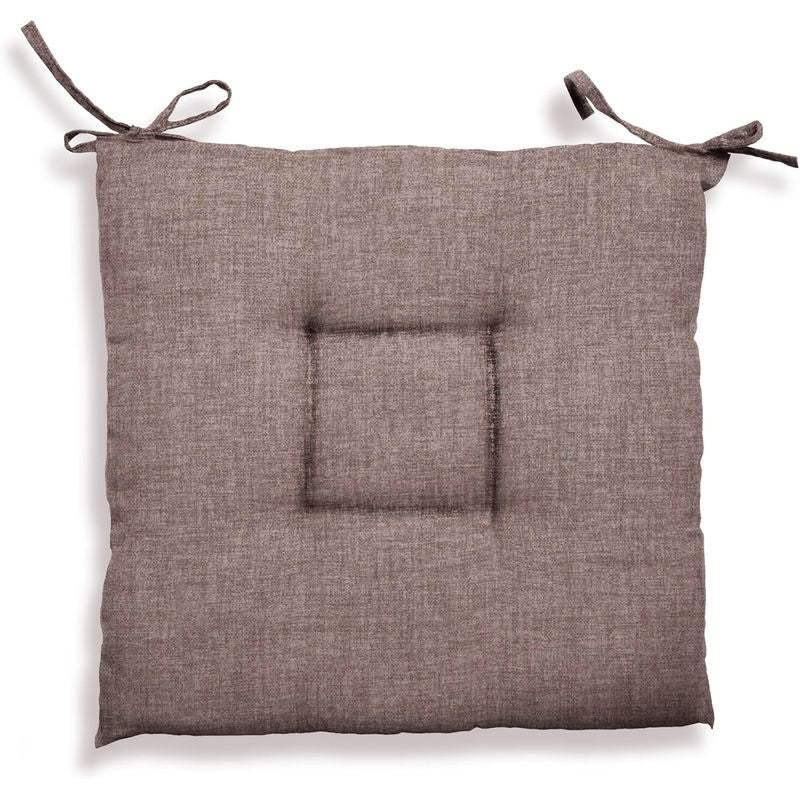 Set da 4 cuscini Creta per sedie - La Dea Sedia Colore: Tortora