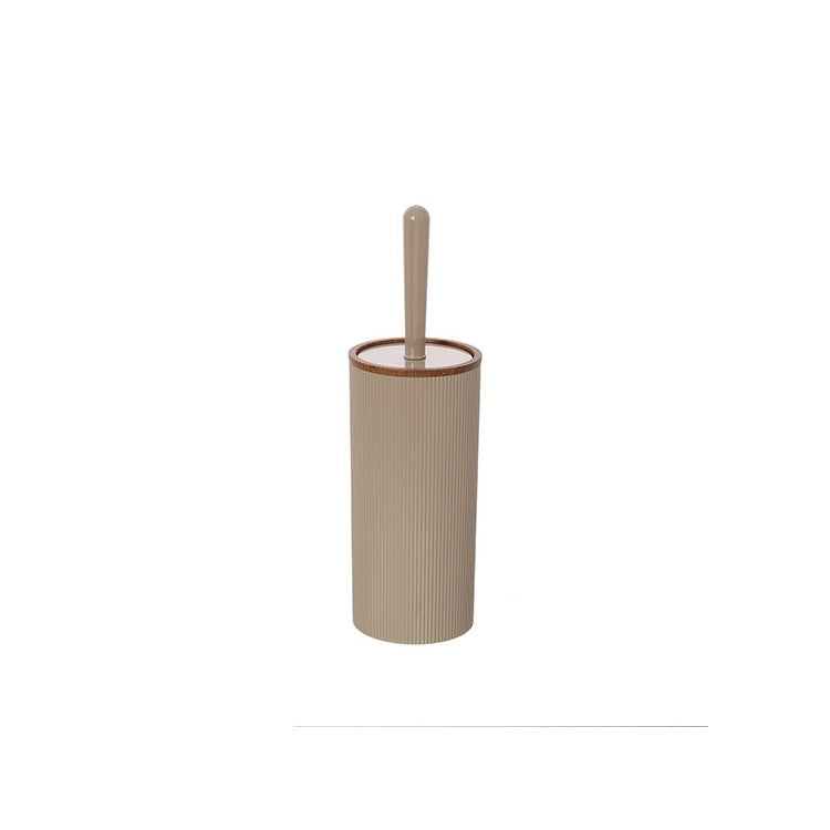 Porta scopino bagno in plastica beige design moderno Linea London Feridras