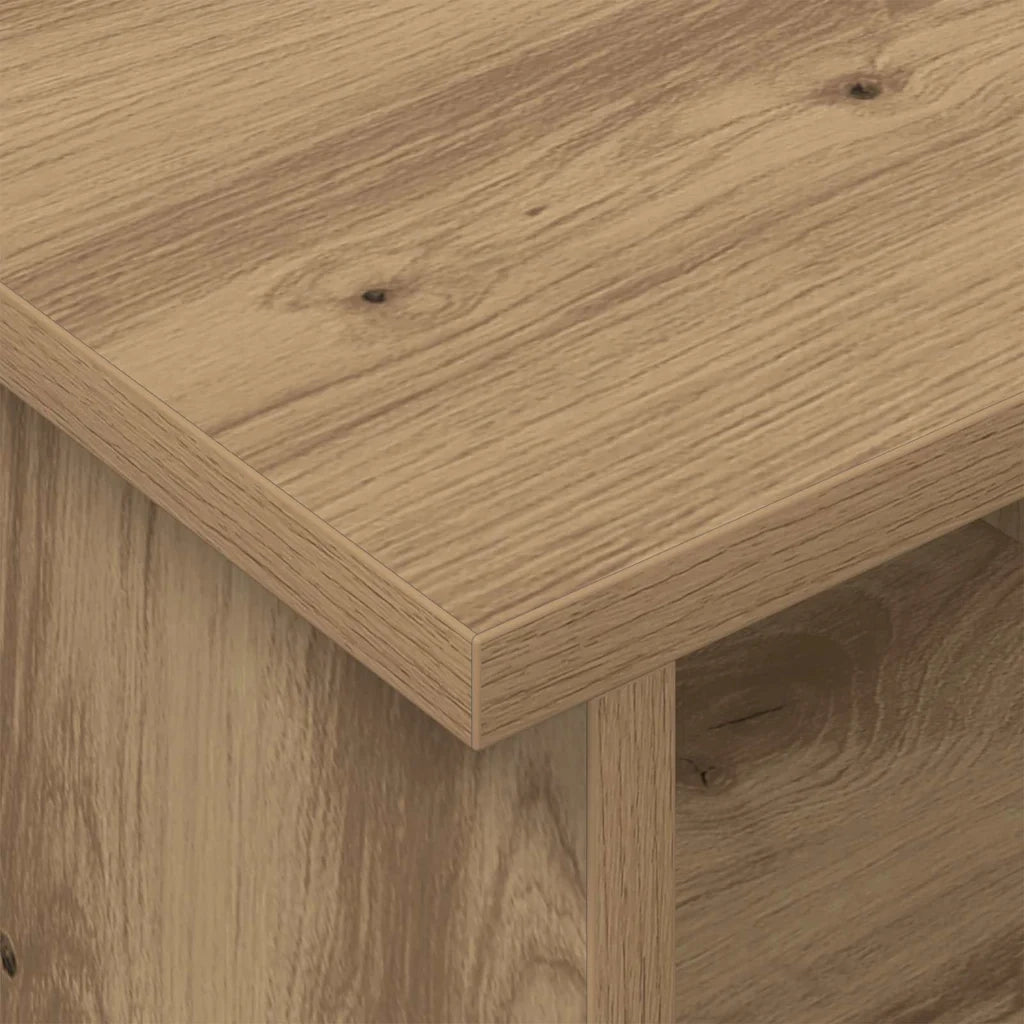 Supporto TV 100 x 35 x 35 cm Rovere artigianale 891039