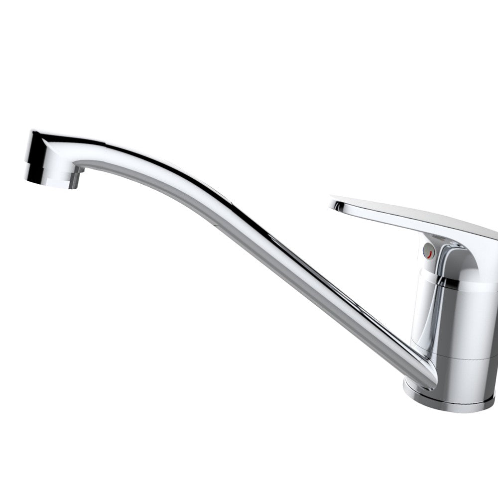 Miscelatore bocca girevole serie mia per lavello cromato