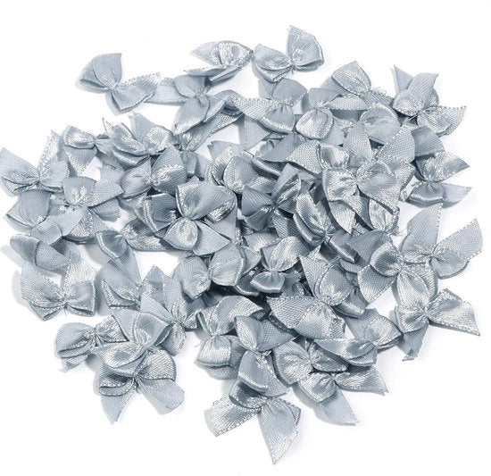 Mini Strisce Decorative 200 pezzi - Per Nastrini di Decorazione - Accessori per Capelli - Polyester 2,5 cm