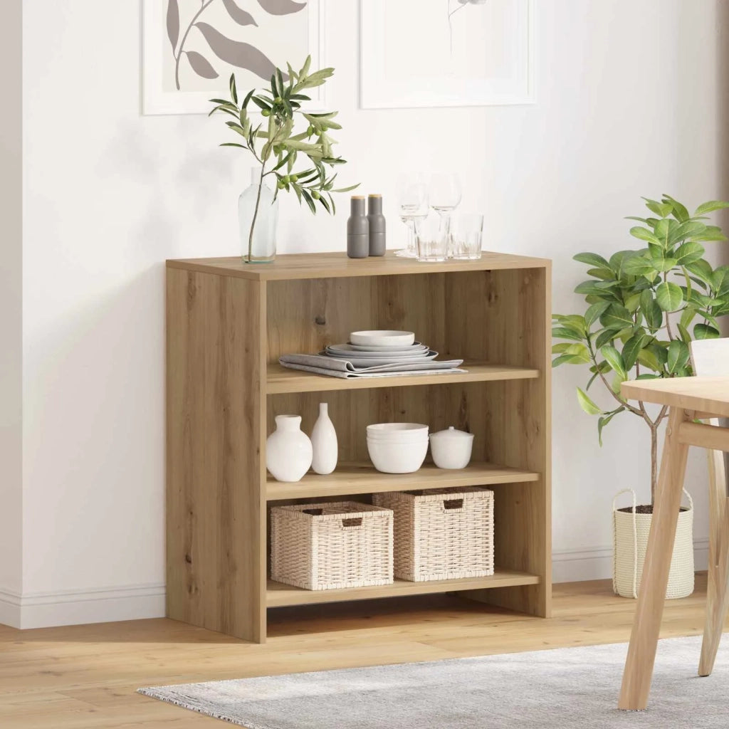 Credenza | Madia | Buffet da pranzo | Armadio da pranzo Marrone 70 x 41 x 75 cm Legno multistrato