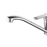 Miscelatore lavello bocca girevole serie ariel, finitura cromata