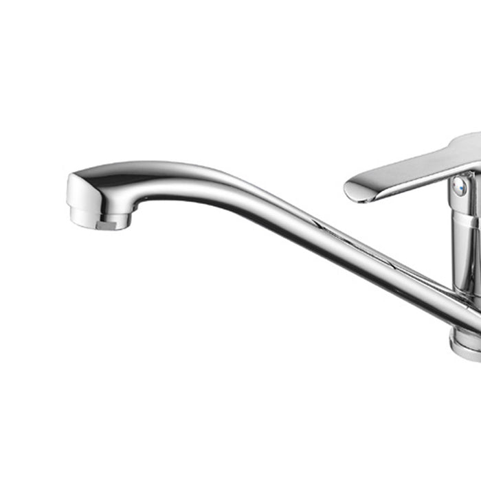 Miscelatore lavello bocca girevole serie ariel, finitura cromata