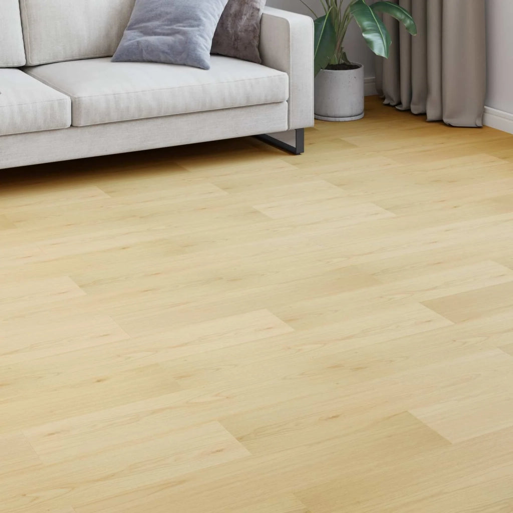 Pavimento in laminato 15 pcs Beige Morbido 101 x 20 x 0,8 cm 42034099