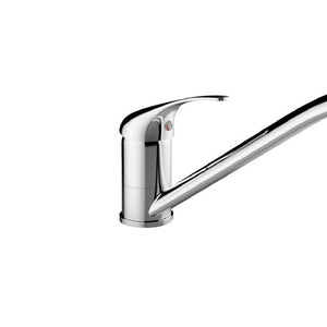 Rubinetto lavello serie eva bocca girevole, finitura cromata