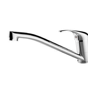 Rubinetto lavello serie eva bocca girevole, finitura cromata