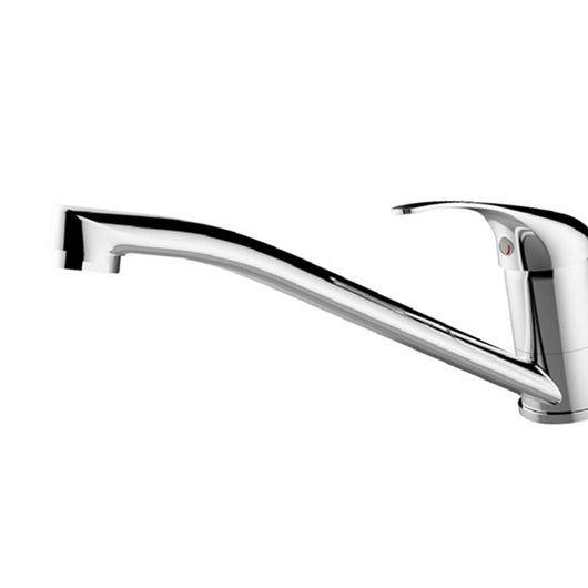 Rubinetto lavello serie eva bocca girevole, finitura cromata