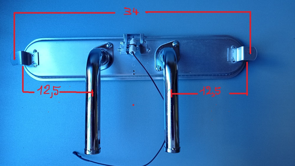 BRUCIATORE DI RICAMBIO PER BARBECUE A GAS LA PAMPA