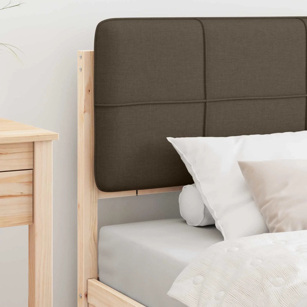 Letto con Testiera Rivestita Talpa 90 x 190 cm Pino massello 877737