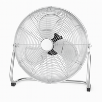 VENTILATORE A PAVIMENTO CYCLON D 45CM CROM – MODELLO METAL
