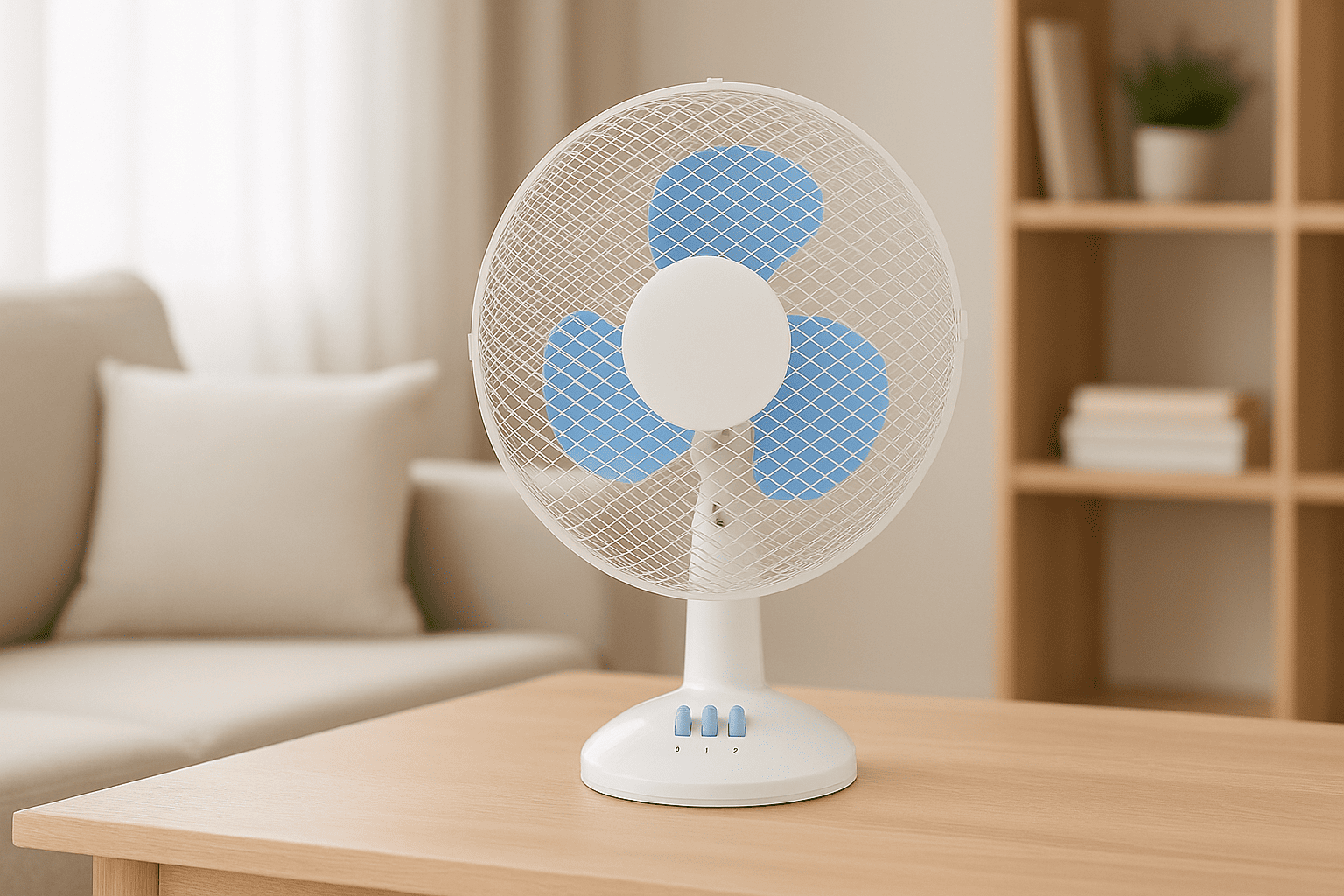 VENTILATORE DA TAVOLO DF-12RT-SGM Potenza 35 W Diametro: 23 cm