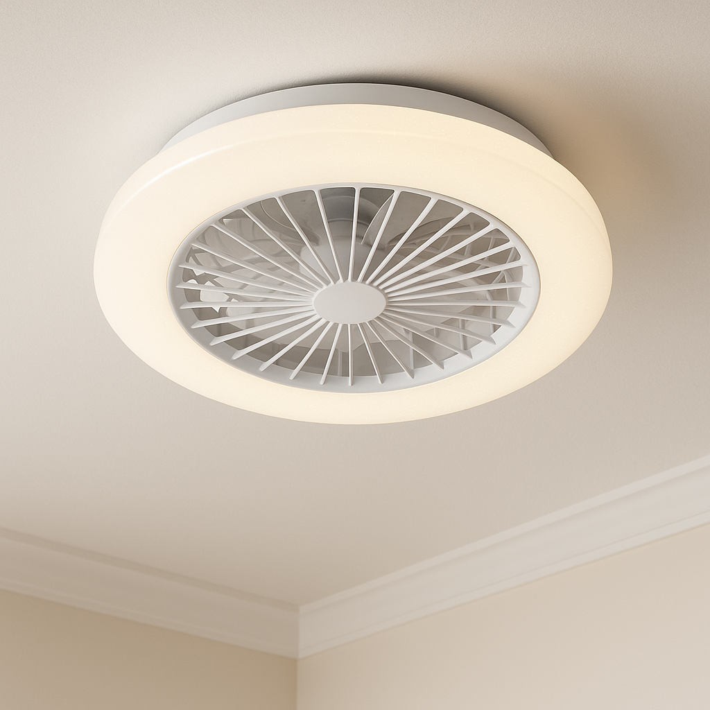 PLAFONIERA LED CON VENTILATORE Ø 48 cm – 45 W