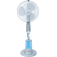 VENTILATORE NEBULIZZATORE A PIANTANA PER ESTERNO RUGIADA CM.40