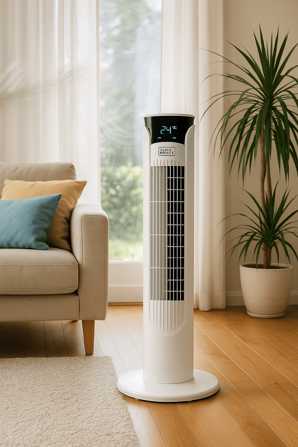 VENTILATORE TORRE CM.102 C/TEL. B+D BXEFT49E