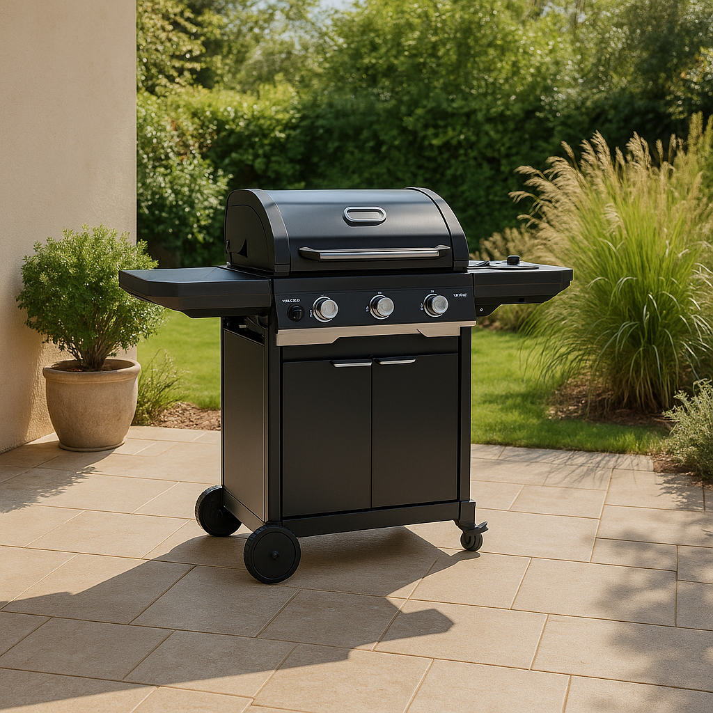 BARBECUE A GAS SELECT 3 EXS CAMPINGAZ MADE IN ITALY