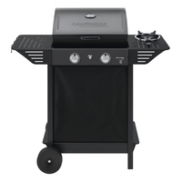 BARBECUE A GAS CON PIETRA LAVICA XPERT 100LS PLUS 7,1+2,1KW MADE IN ITALY