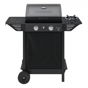 BARBECUE A GAS CON PIETRA LAVICA XPERT 100LS PLUS 7,1+2,1KW MADE IN ITALY