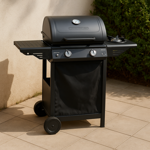 BARBECUE A GAS CON PIETRA LAVICA XPERT 100LS PLUS 7,1+2,1KW MADE IN ITALY