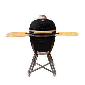 Kamado Barbecue a Carbone 54cm Nero