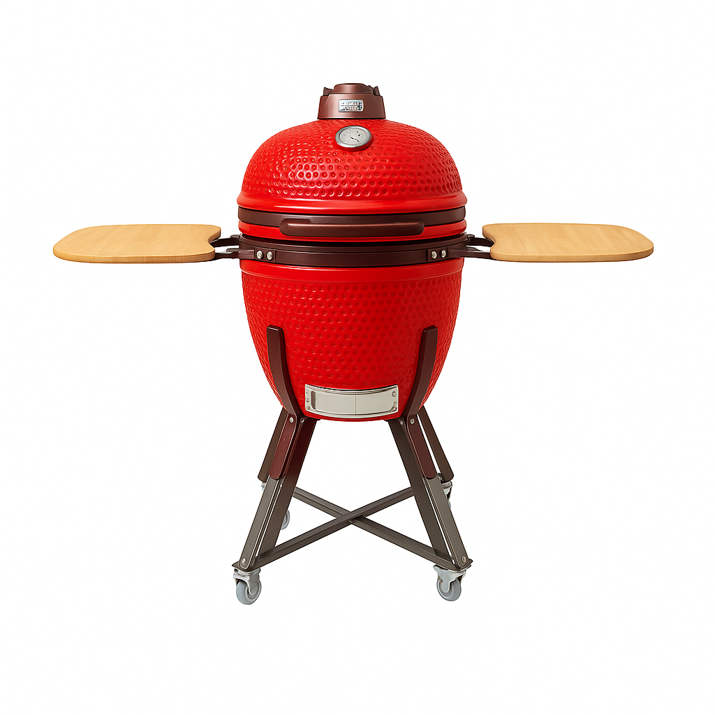 Kamado Barbecue a Carbone 54cm rosso