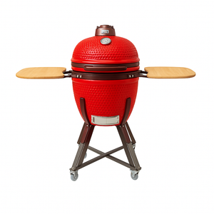 Kamado Barbecue a Carbone 54cm rosso