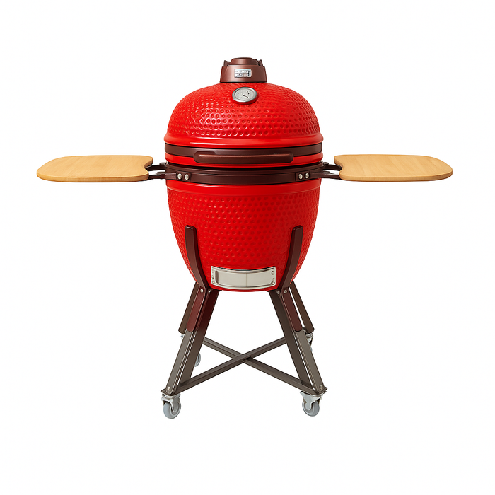 Kamado Barbecue a Carbone 54cm rosso