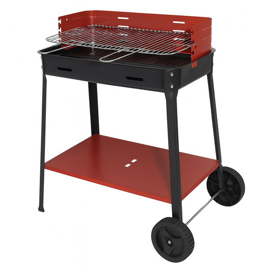 Barbecue in Acciaio 504.50 con Ruote