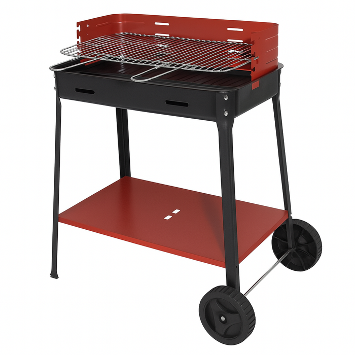 Barbecue in Acciaio 504.50 con Ruote