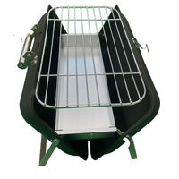 Barbecue a Carbone Portatile con Valigetta – 44x28x32 cm