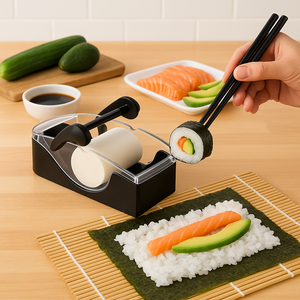 Macchina Sushi Maker per Arrotolare Sushi Fatto in Casa Facile Senza BPA