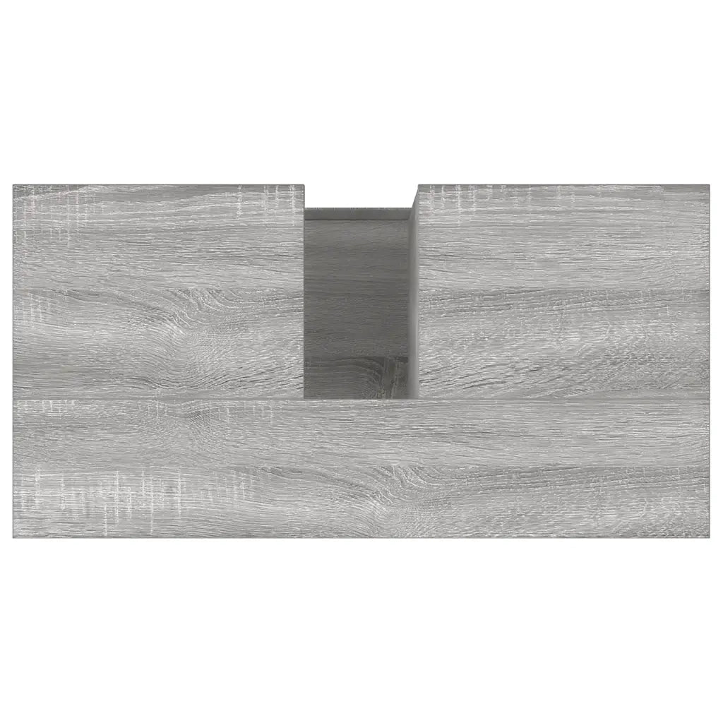 Armadietto Bagno | Armadio da bagno Grigio Sonoma 65x33x60 cm in Legno Multistrato