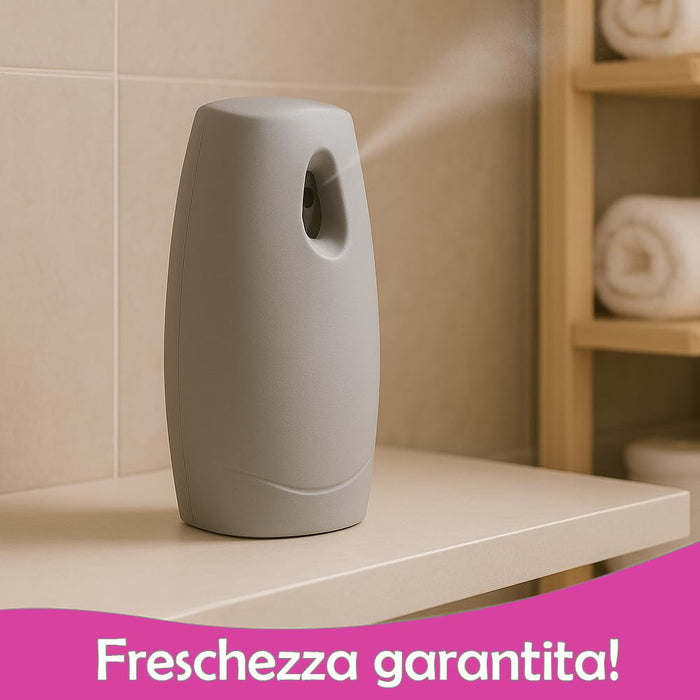 Air Fresh Deomatic Ricariche Profumatore Ambiente 6x250ml Spray Bubble Antiodore