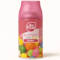 Air Fresh Deomatic Ricariche Profumatore Ambiente 6x250ml Spray Bubble Antiodore