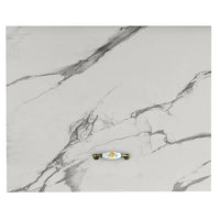 Mobile Cucina Pensile 1 Anta Componibile in Legno Colore Bianco Marmo 60x32 H49cm