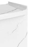 Mobile Cucina Componibile Base 1 anta Colore Bianco Marmo 40x50 H 85 cm