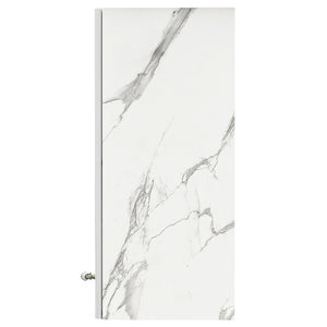 Mobile Cucina Pensile 1 Anta Componibile in Legno Colore Bianco Marmo 60x32 H72cm