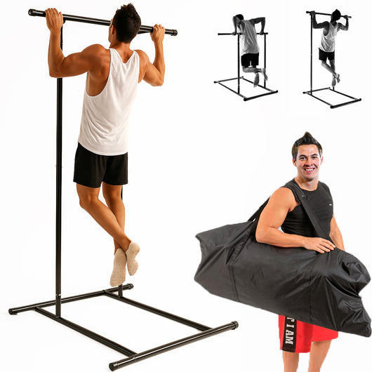Pull UP Mate Sbarra Trazioni Componibile Regolabile Calisthenics con Borsa