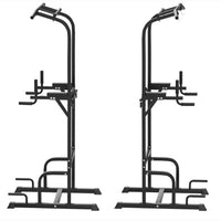 Torre Multifunzione Fitness Regolabile Calisthenics Barra Trazioni Dip Push Up